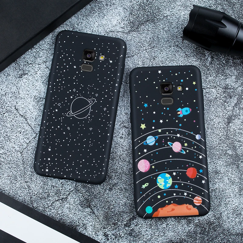Для samsung S9 плюс примечание 9 S8 S7 край A5 2017 A6 2018 силиконовый чехол матовый Мягкий ТПУ