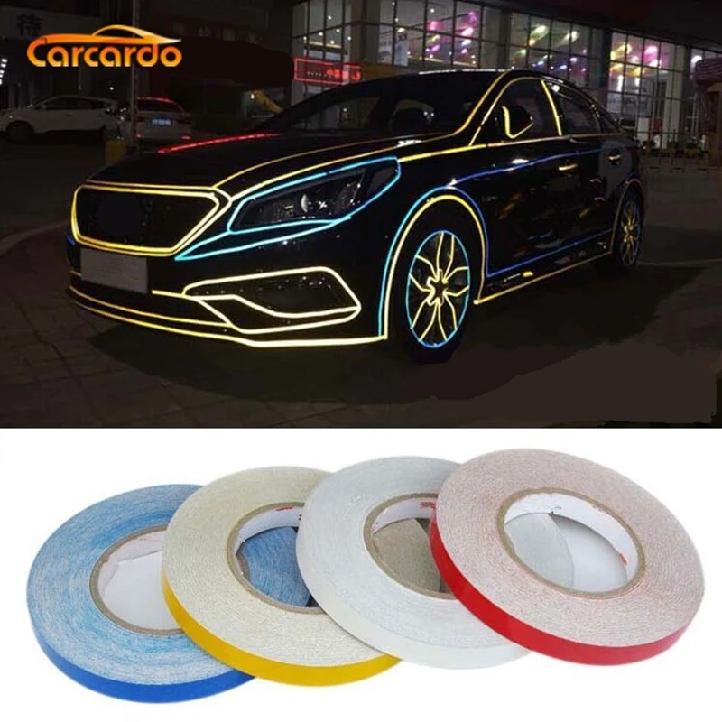 Carcardo Автомобильная Светоотражающая наклейка для тела мотоциклетная полоса