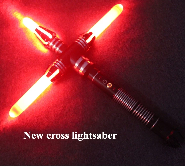 Cross Lightsaber Darth Maul YDD Новое поступление RGB LED металлический крест меч очень высокое