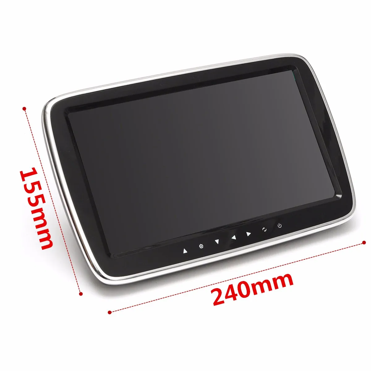 9 дюймов Автомобильный подголовник монитор DVD MP5 плеер USB/SD/HDMI/FM/игра Автомобильный цифровой экран Аудио Видео Радио Стерео пульт дистанционного управления