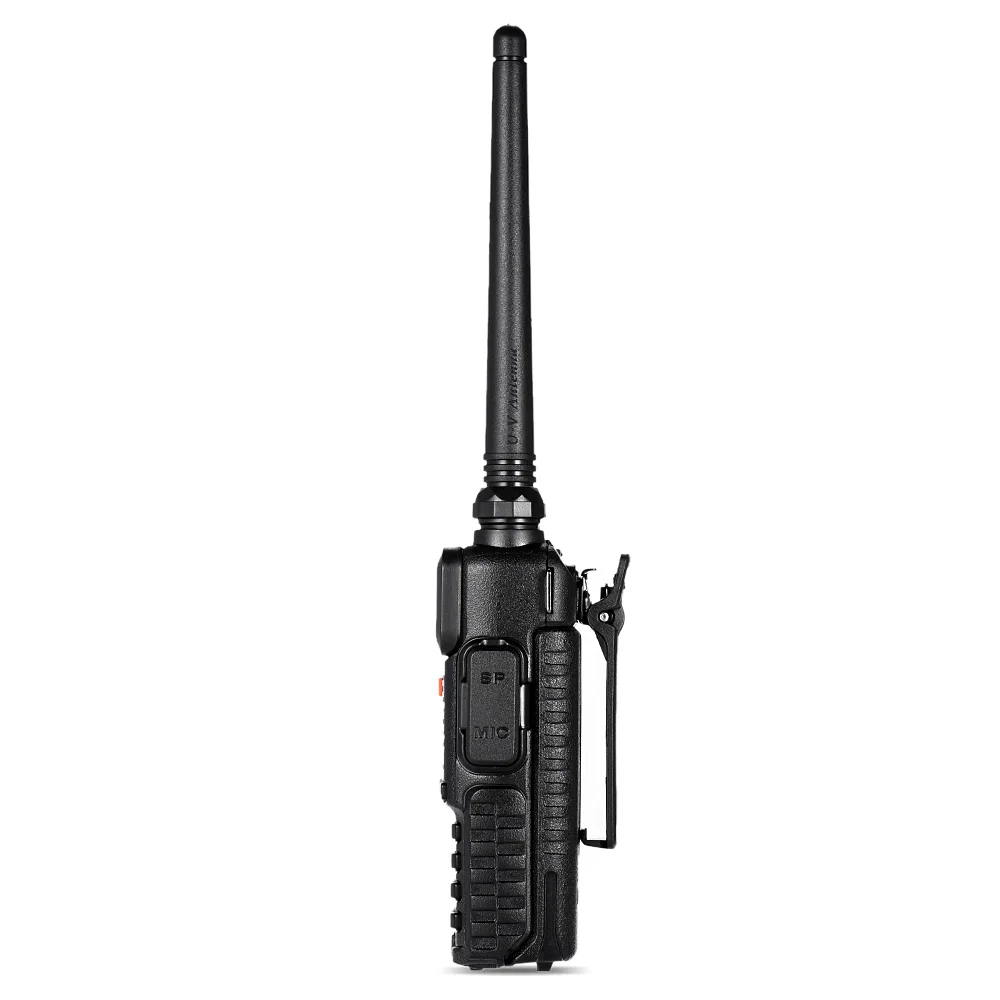 BAOFENG UV-5R портативная рация двухстороннее радио fm-приемопередатчик двухдиапазонный DTMF кодированный VOX сигнал тревоги светодиодный фонарик ключ замок