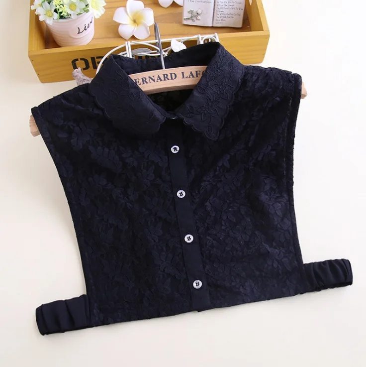 Высокое качество поддельное ожерелье воротник для женщин лацкан манишка с