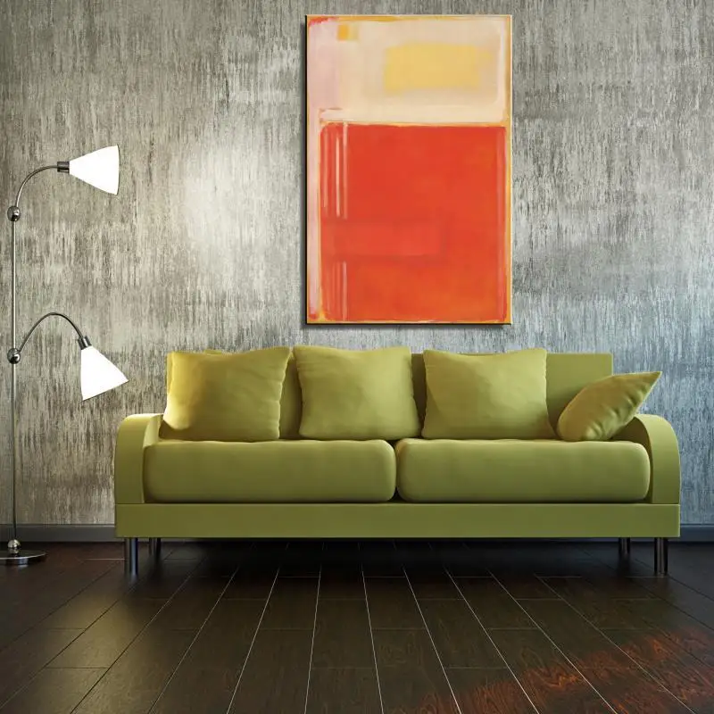 Картина маслом в абстрактном американском стиле без рамки|art design|oil painting canvasmark rothko