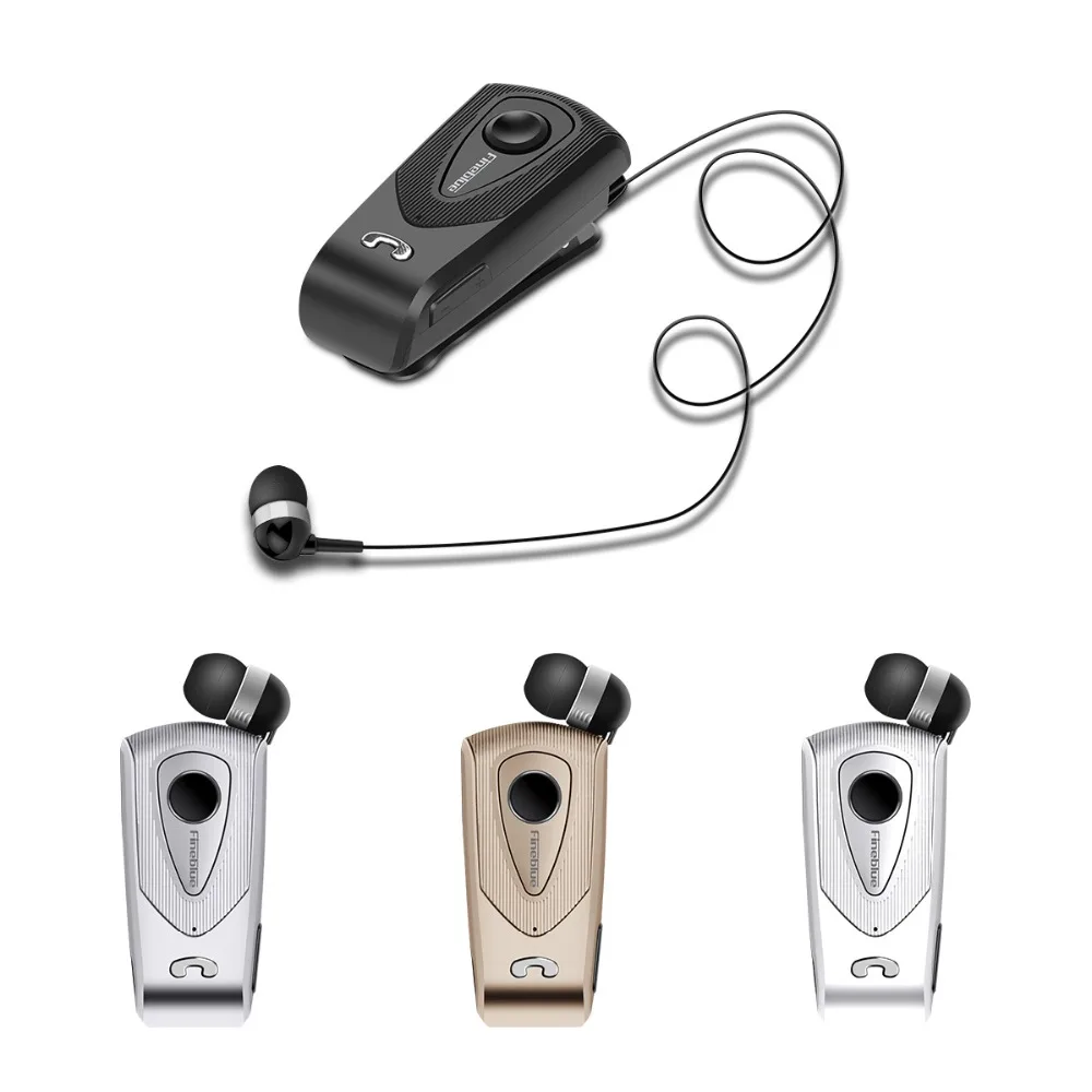 Fineblue F930 Беспроводной Bluetooth наушники телескопического Бизнес громкой связи Bluetooth гарнитура звонки напомнить износ вибрации пульт на прищепке стерео спортивные, с микрофоном