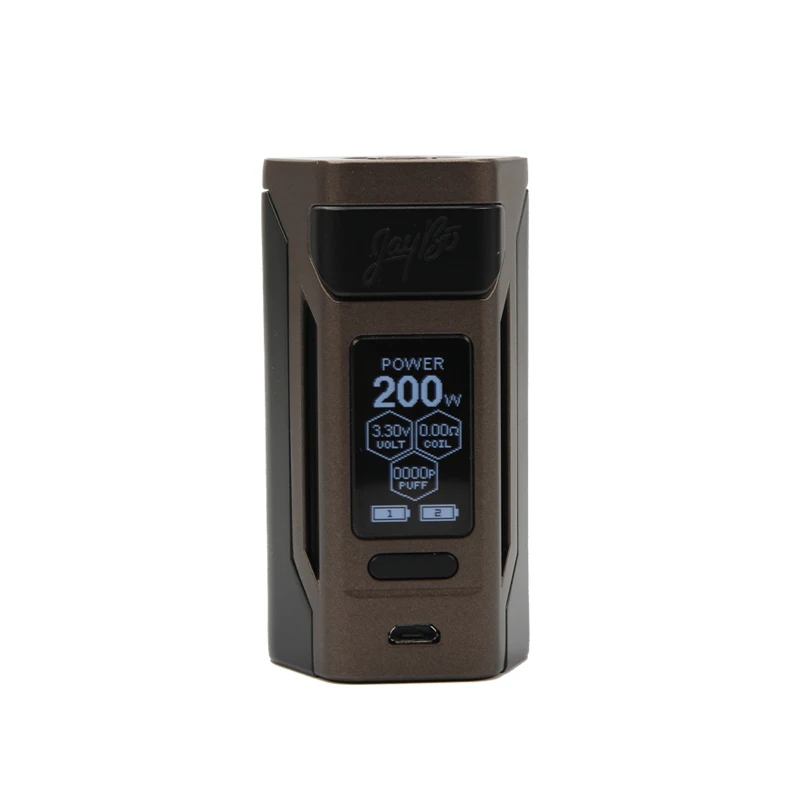 Оригинальный wismec reuleaux RX2 20700 коробка Mod Vape 200 Вт Fit гном распылитель RDA RTA rdta Tank VS Rx gen3