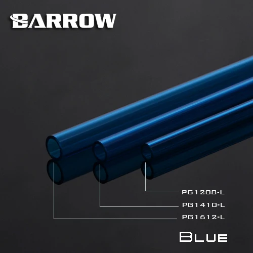 Barrow PG1612 / PG1410 PG1208 500 мм PETG Твердые трубки высокого качества светопропускание 12x8 14x10