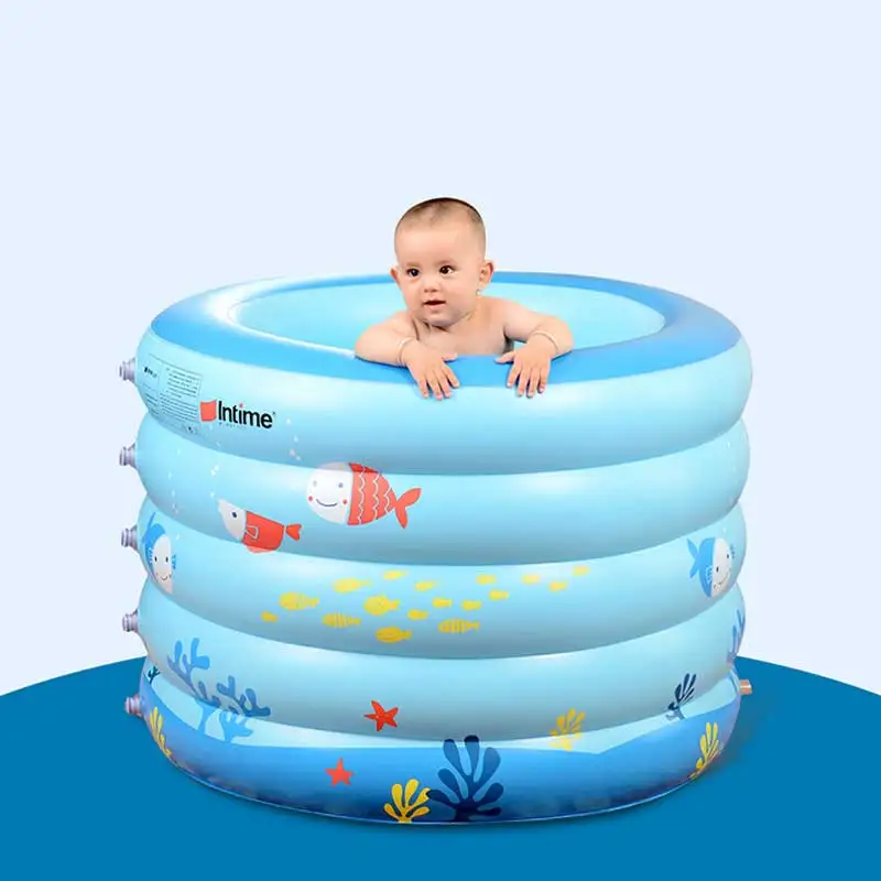 Круглая надувная Ванна 106 см 106x75 синяя|pool pool|pool swimmingbathtub swimming |
