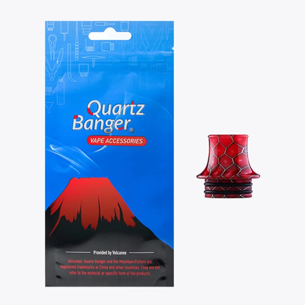 Vulcanee Rose Snake 810 капельный наконечник 528 широкий мундштук для вейпа Prince Mtl