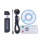 USB 2,0 DAB FM DVB-T RTL2832U R820T2 SDR RTL-SDR Dongle Stick цифровой ТВ-тюнер, приемник ИК-пульт дистанционного управления с антенной