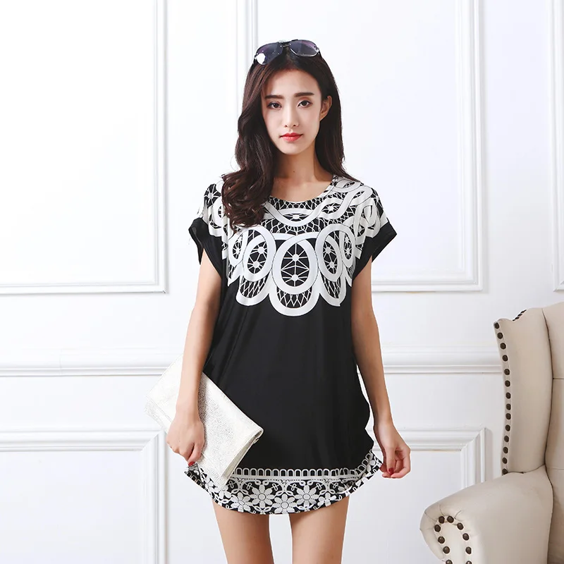 2020 Летняя женская повседневная модная футболка с принтом и коротким рукавом Топы