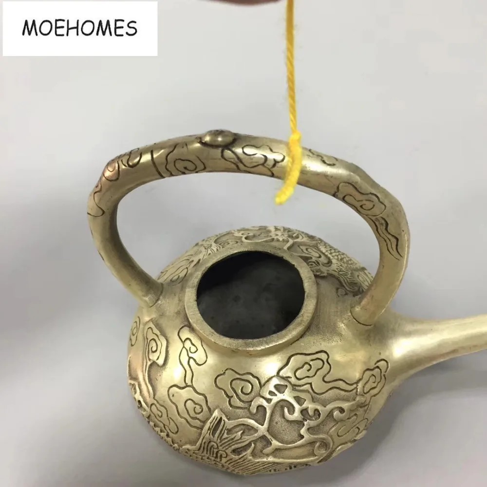 Moehome Китай коллекционный домашний декор старинная фотография 3 фута Дракон узор