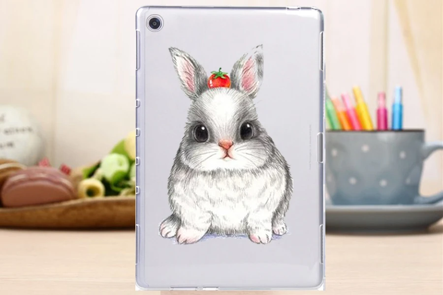 Новинка, мягкий ТПУ чехол с принтом для huawei MediaPad M5 lite, 10,1 дюймов, силиконовый чехол для телефона huawei MediaPad T5 10 10,1