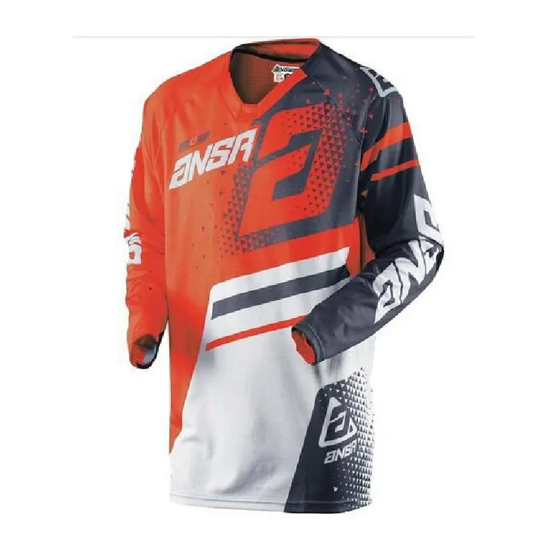 Новый Для мужчин DH MX Мотокросс трикотаж с длинным рукавом гонки Moto GP Костюмы Pro Team