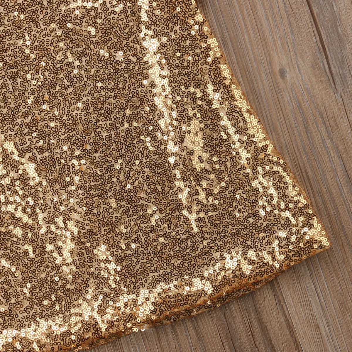 2018 нарядное платье принцессы с блестками и короткими рукавами для маленьких