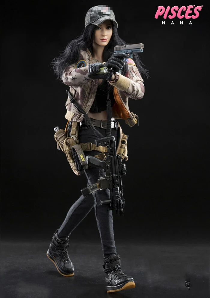 1/6 масштаб DAMTOYS рыбы 1/6 DCG003 NANA DCG0004 LUCY Женская фигурка полный набор для коллекции