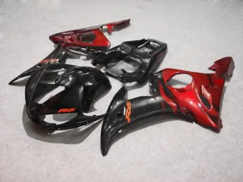 Мотоцикл обтекатель комплект для YAMAHA YZFR6 03 04 05 YZF R6 YZF600 2003 2004 2005 ABS красный глянец