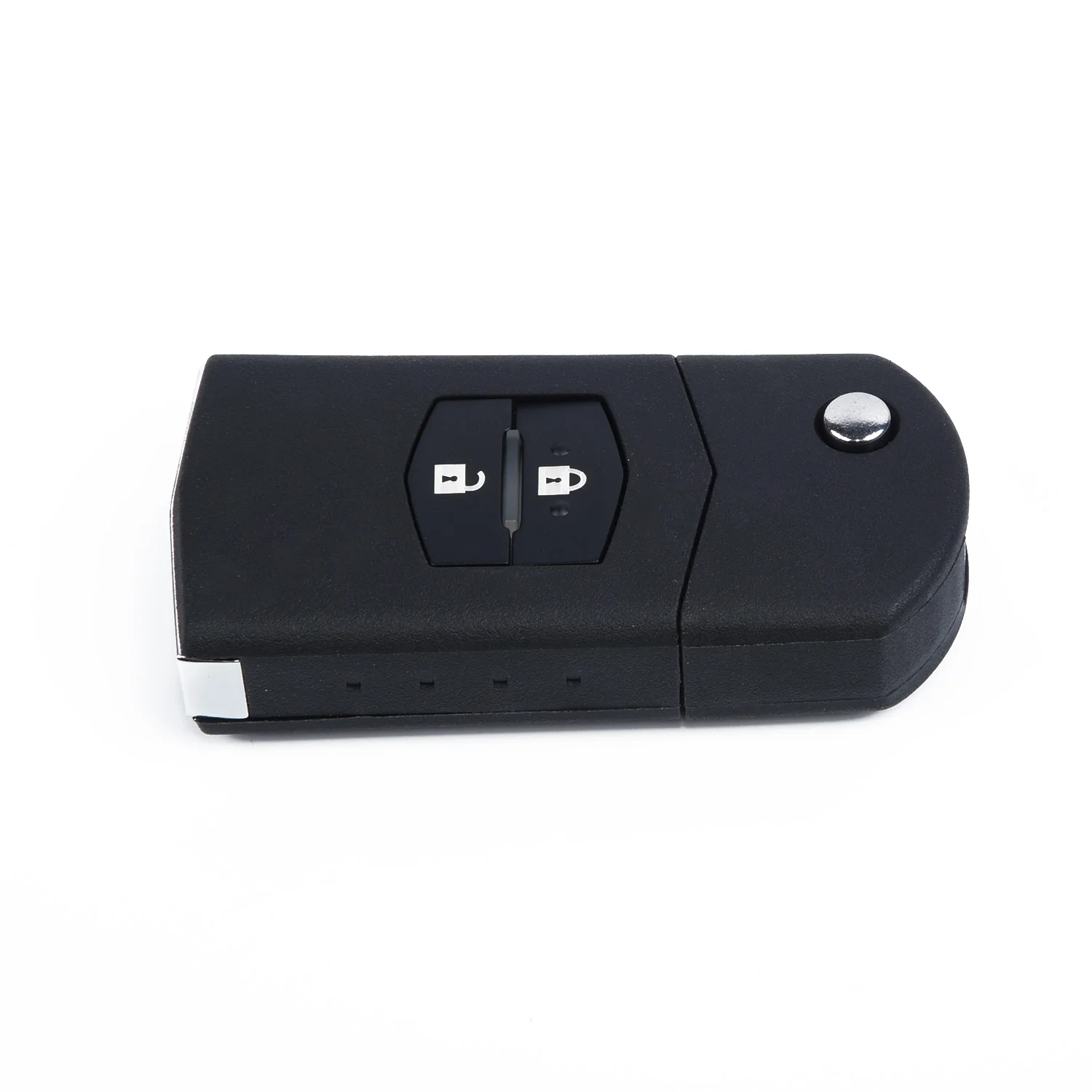 Складной 2 кнопки дистанционного автомобиля брелок оболочки крышка для Mazda