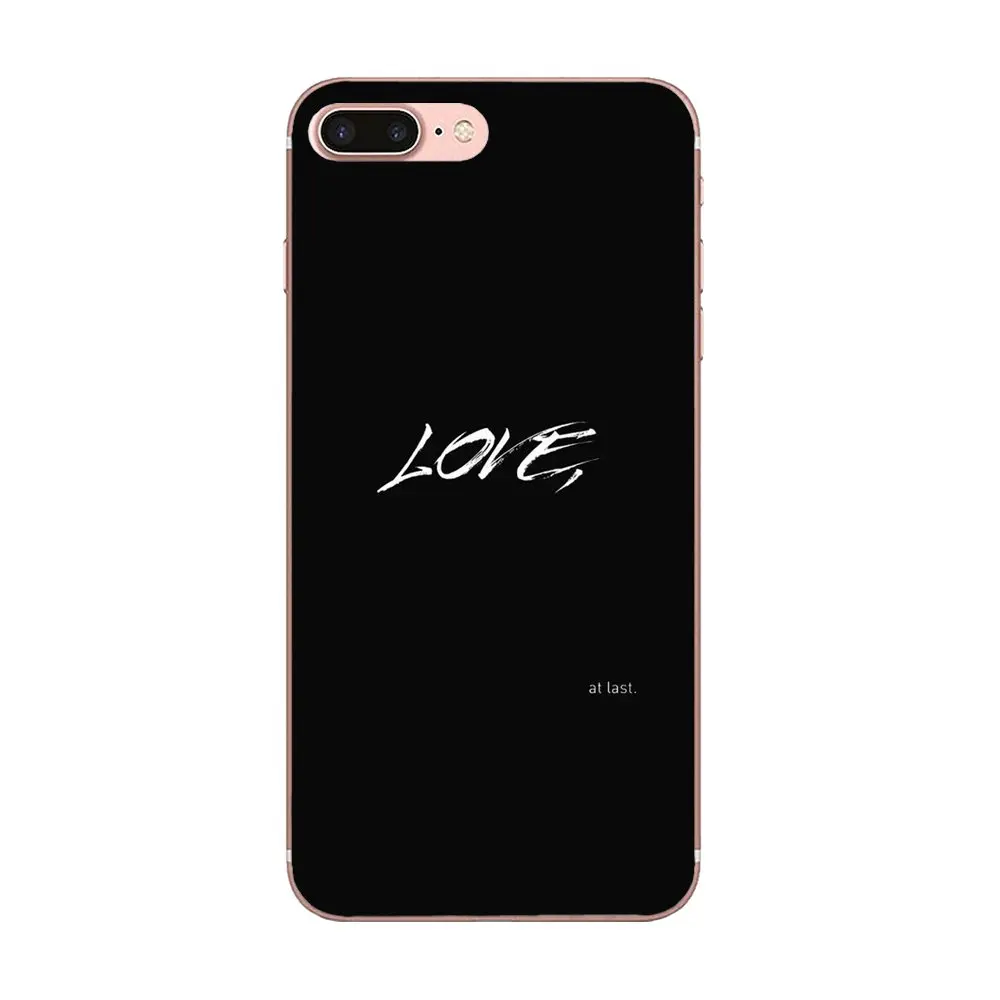Мягкий модный Чехол для мобильного телефона Apple iPhone 4 4S 5 5C 5S SE 6 6S 7 8 Plus X XS Max XR черный