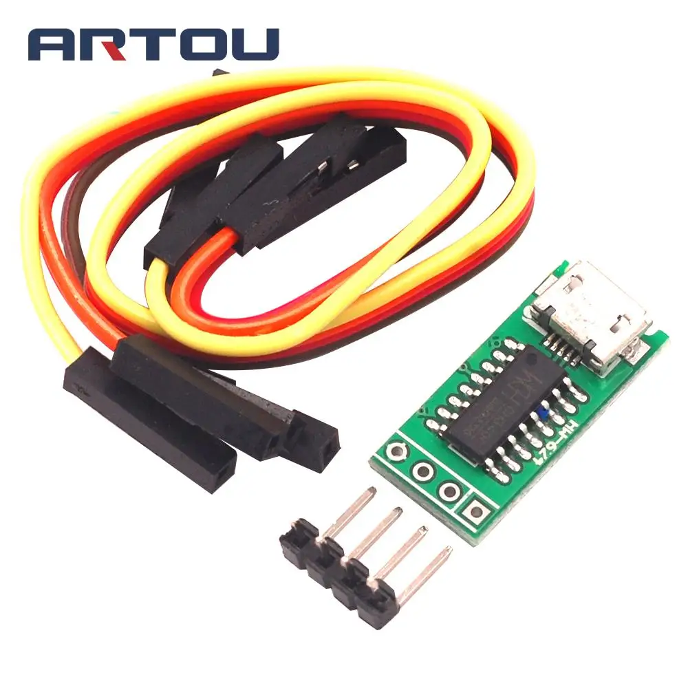 Последовательный порт CH340C Micro USB в TTL модуль ISP для скачивания 5 В/3 3 В мА замена CH340G