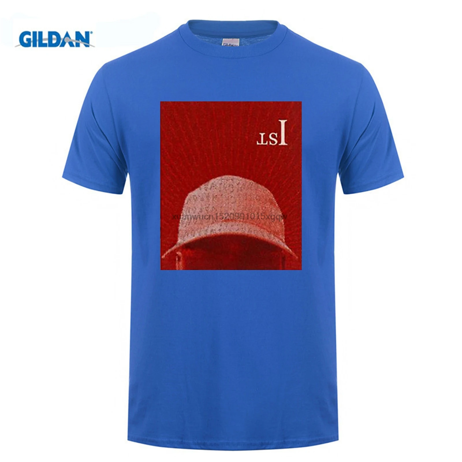 GILDAN t-shirt Gray men Skepta Konnichiwa Stamp Streetwear Short-Sleeved Clothing big sizes Round Collar Lover cotton | Мужская одежда