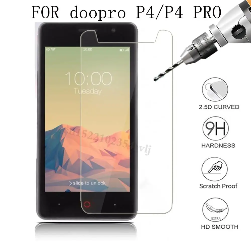 2.5D 0 26 мм Ультра тонкое закаленное стекло для DooproP4/P4 Pro усиленная защитная пленка