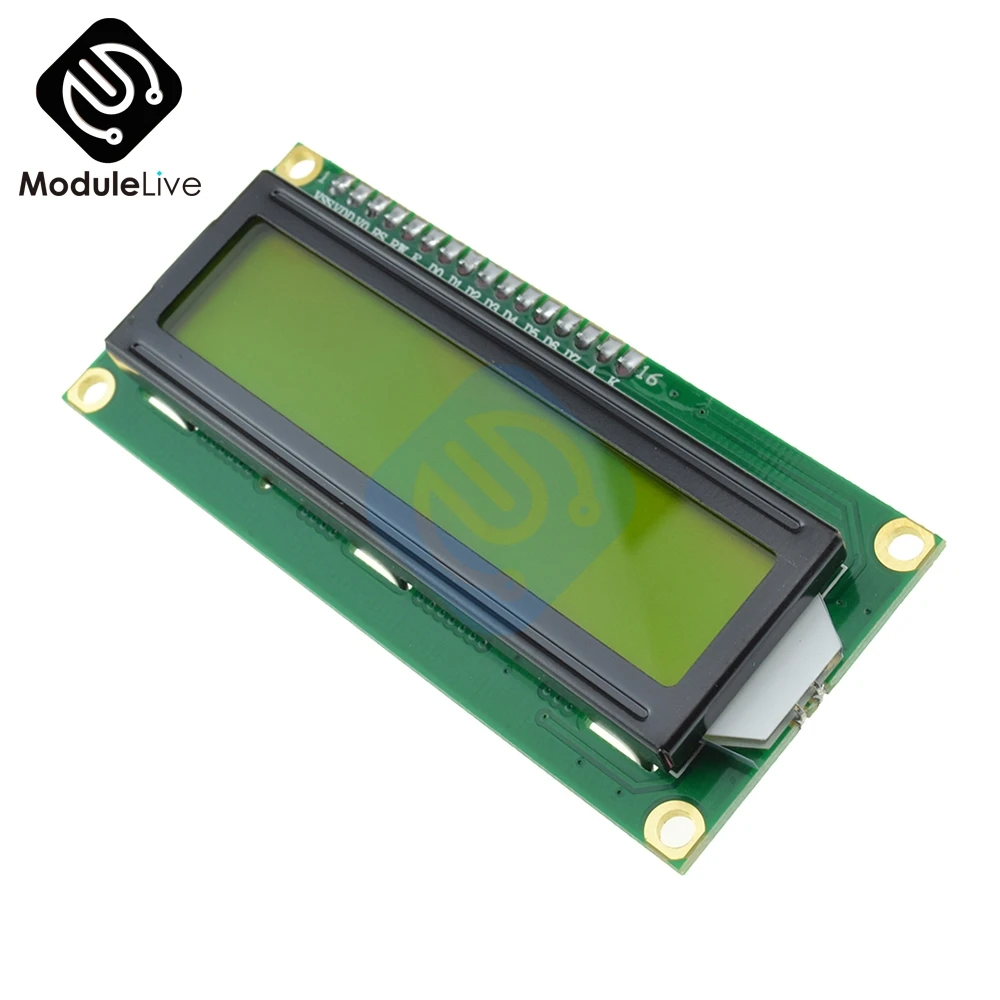 IIC/I2C 1602 ЖК дисплей модуль lcd I2C желтый синий Blacklight 5V для Arduino|Аксессуары