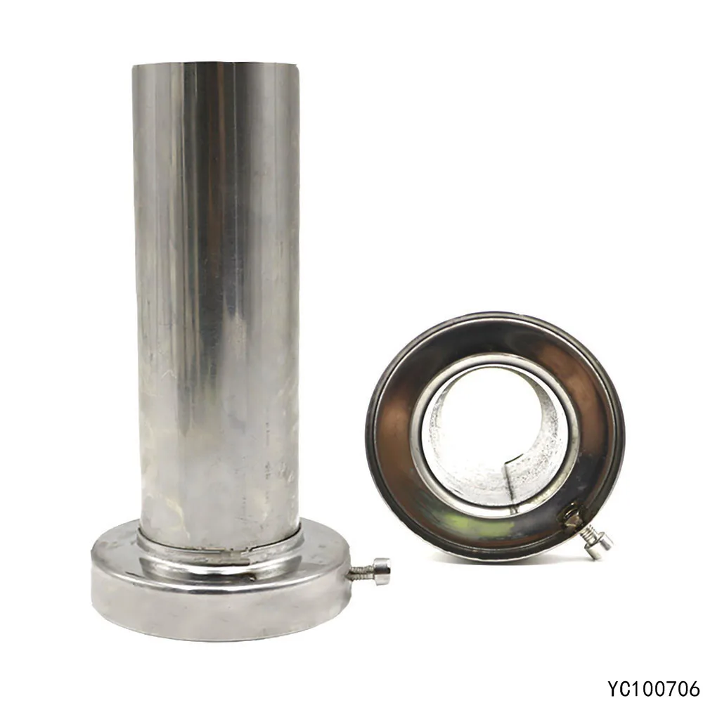 Универсальный нерегулируемый глушитель выхлопных газов CNSPEED из нержавеющей