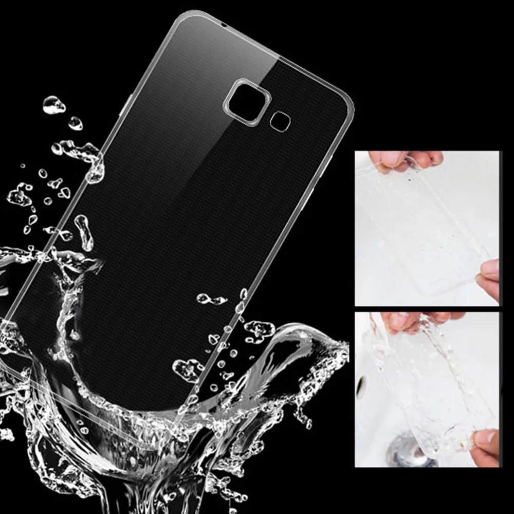 Ультратонкий Прозрачный чехол из ТПУ для Samsung Galaxy S7 Edge A9 A7 A5 A3 J7 J5 J1 мягкий