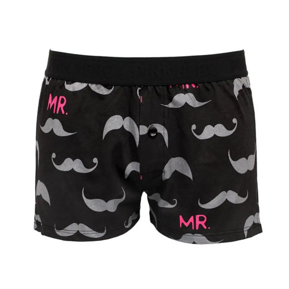 Розовый герой мужские шорты 100% хлопок мягкие свободные стрела повседневные