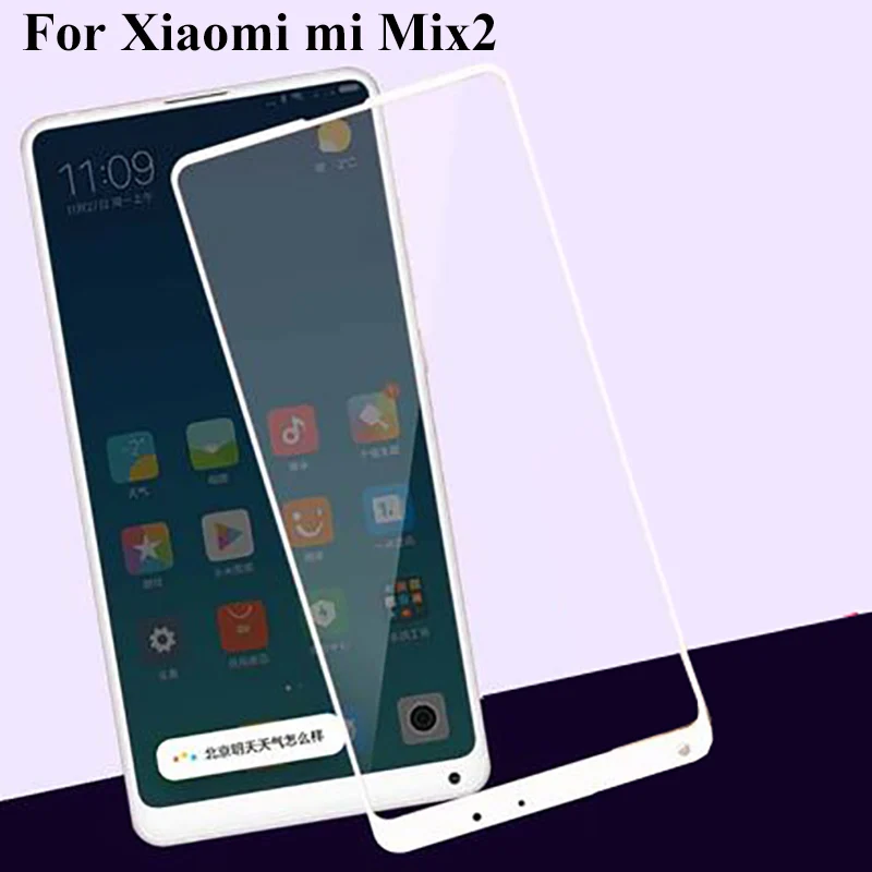 2 шт. закаленное стекло для Xiaomi Mi mix Mimix Mimix2 полное покрытие 9H Взрывозащищенная