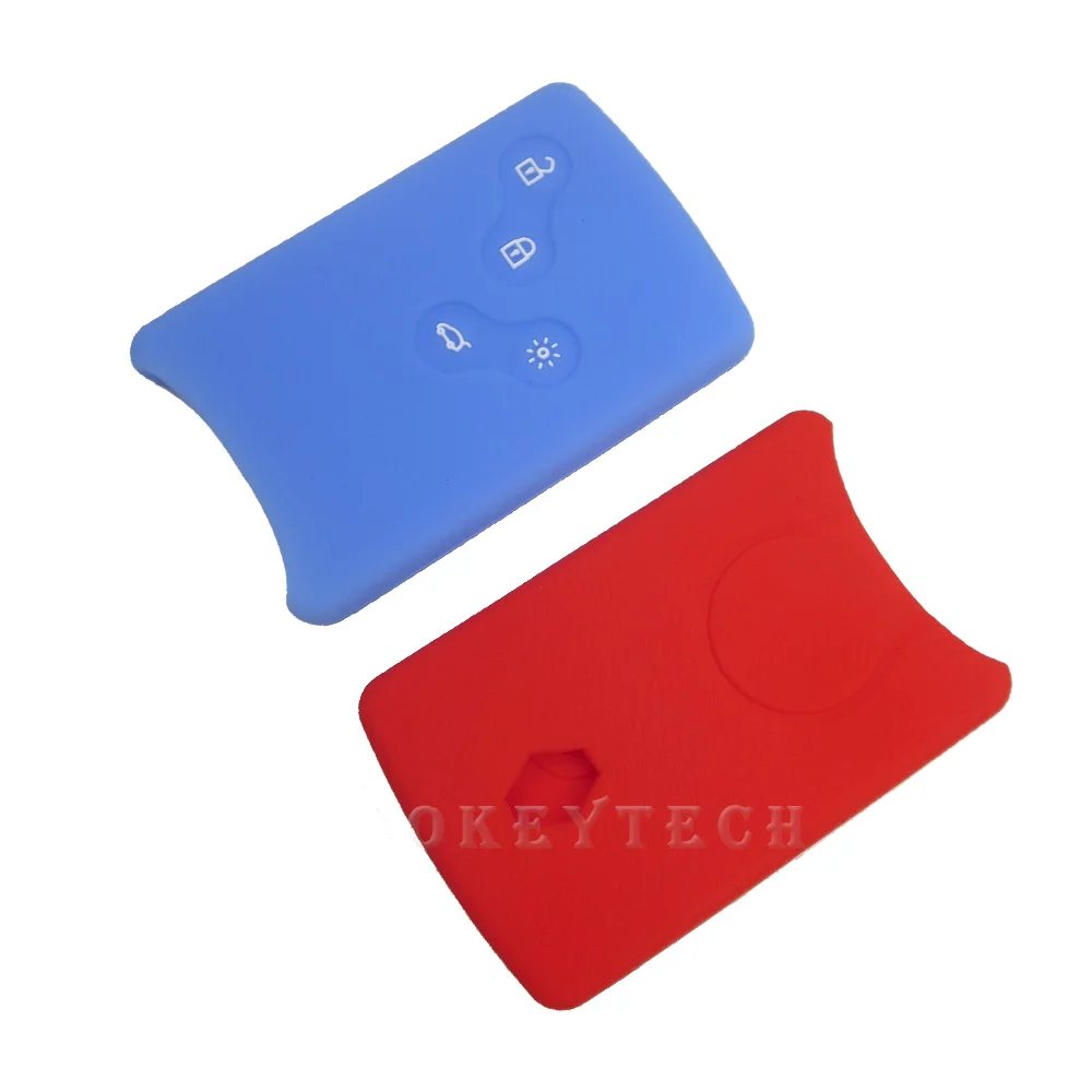 Чехол для автомобильных ключей OkeyTech силиконовый резиновый чехол Renault Clio Megane Grand 2 3