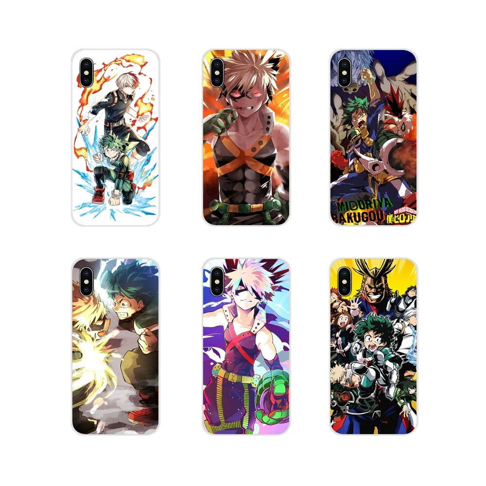 Чехлы для мобильных телефонов Huawei P Smart Mate Honor 7A 7C 8X 9 P10 P20 Lite Pro Plus Anime My Hero academic Deku And