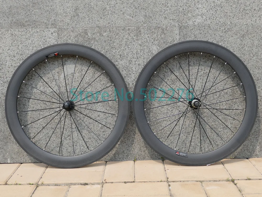 60 мм комплект трубчатых колес-3k UD углеродный матовый глянцевый шоссейный