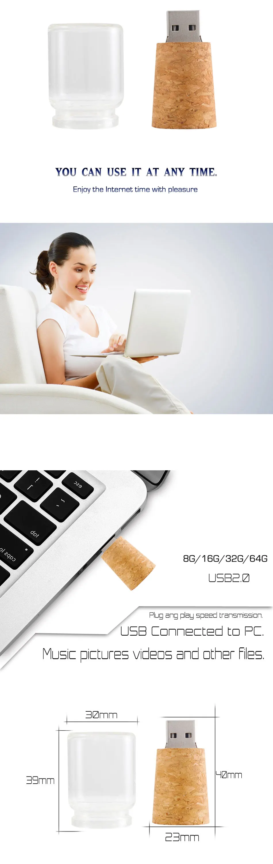Новинка Biyetimi Usb флэш-накопитель Высокая скорость Дрифт бутылка 8 ГБ 16 ГБ 32 ГБ память Usb флешка 2,0 Флешка для ПК