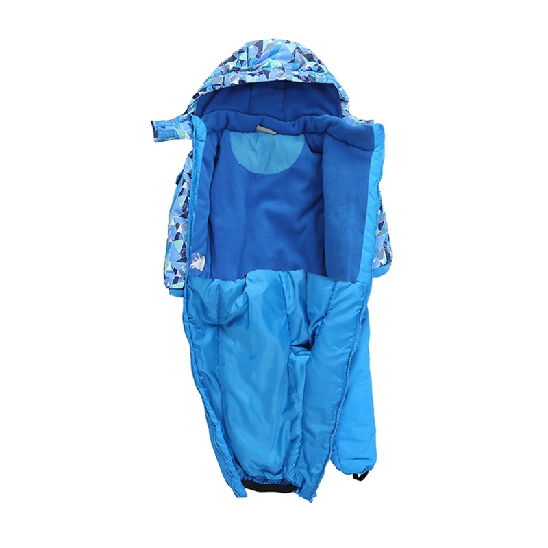 Детские зимние комбинезоны ветровка водонепроницаемые для мальчиков и девочек