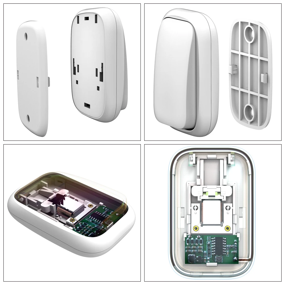 Wolf Guard Wireless Home Security Добро пожаловать Self Power Водонепроницаемый дверной звонок