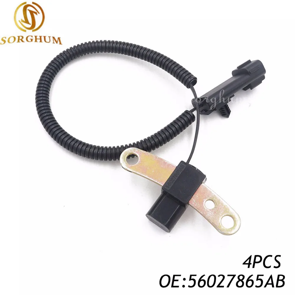 

4PCS 56027865AB 56041819AA 56027865 Car Crankshaft Position Sensor Pulse For CHRYSLER Jeep Cherokee XJ Wrangler