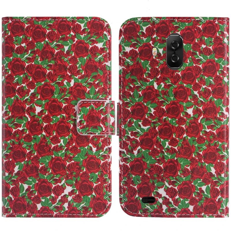 TienJueShi Cartoon Fashion Style Book Stand Leather Cover Phone Case For Blackview BV9600 Pro 6.21 inch Shell Wallet Etui Skin | Мобильные