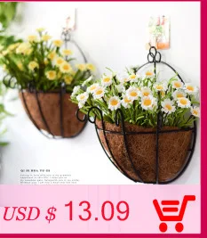 Storage Basket Rattan Straw Basket Wicker Seagrasss Folding Flower Pot Flower Vase Home Storage Basket Pot Planter Organization