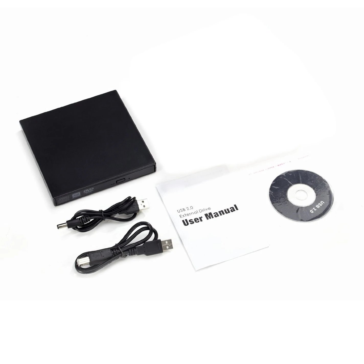 Портативный тонкий внешний USB DVDROM устройство для записи оптический привод
