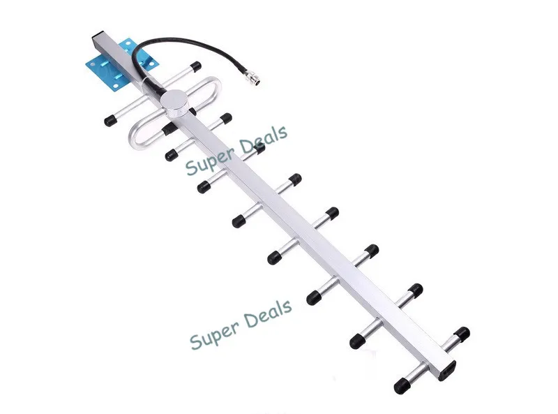 ZQTMAX 9 единиц 13dbi Yagi антенна N женским коннектором для усилителя сигнала мобильного телефона 824-960 МГц 850 900 CDMA GSM регенератор сигналов