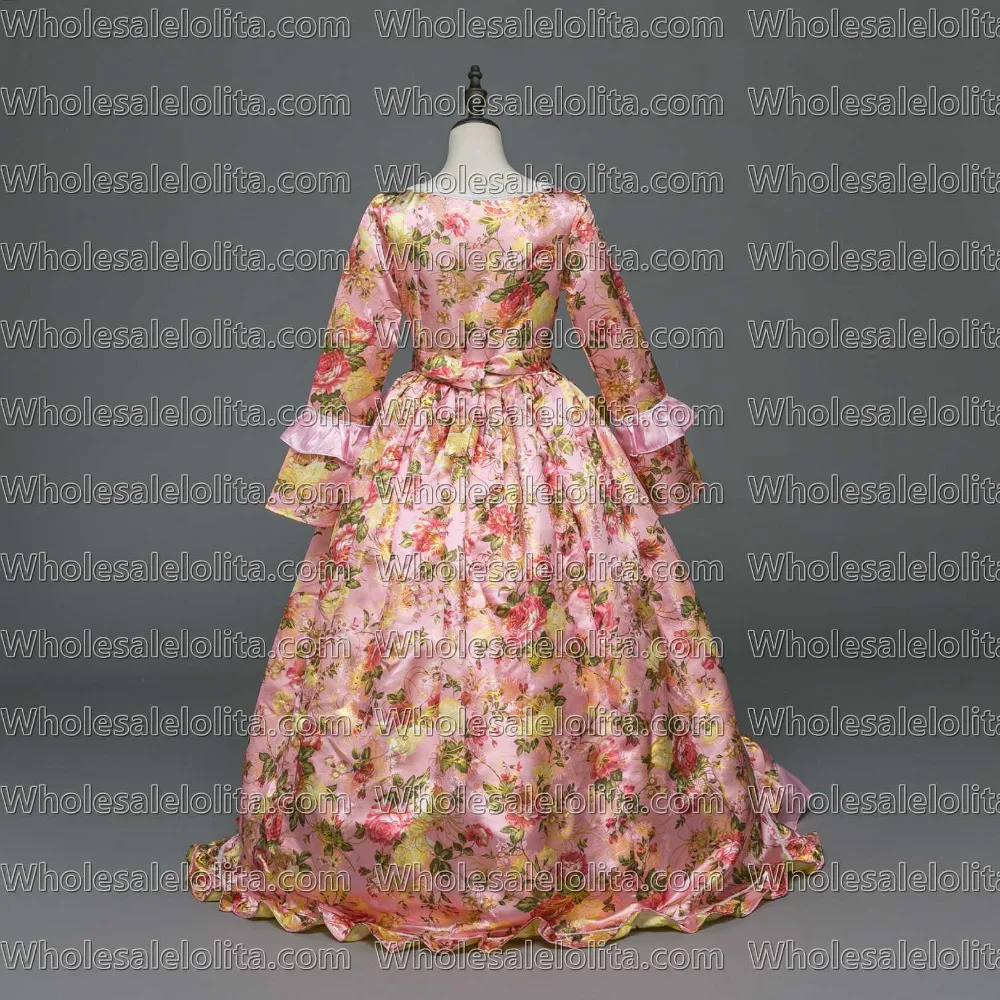 

New Gothic Period Masquerade Dress Holiday Marie Antoinette Prom Gown Victorian Rococo Prom Gown Inspired Medieval Costumes