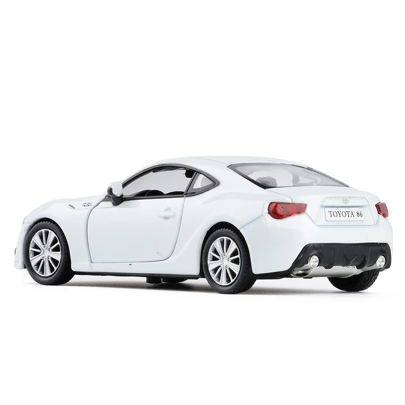 Высокая симуляция RMZ City 1/36 Toyota GT86 классическая модель литья под давлением игрушечная машинка из металлического сплава, отличная модель для детей, подарки