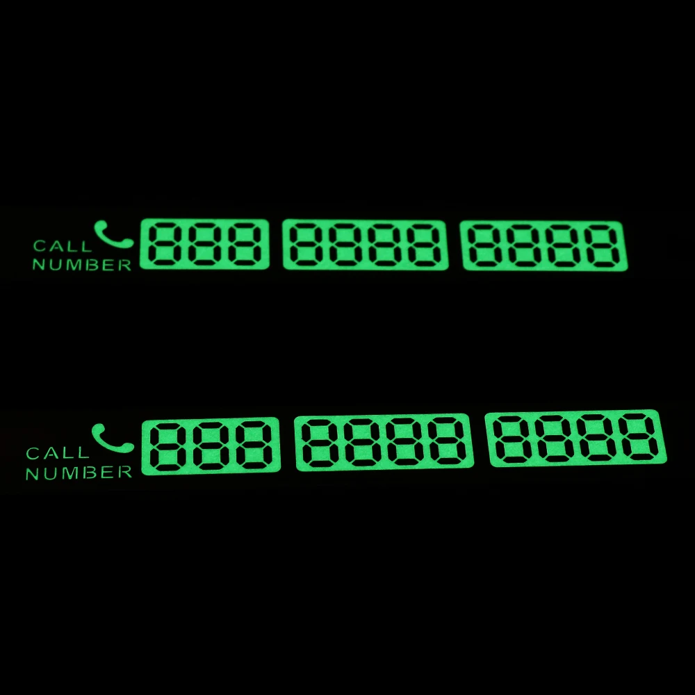 Новый автомобиль для временной парковочной карты ночной Светильник телефон