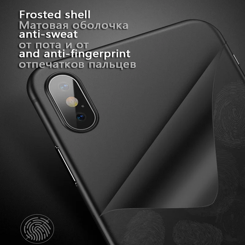 0 26 мм ультра тонкий PP противоударный чехол для iphone 7 8 6 6S PLus X XS XR Max телефона