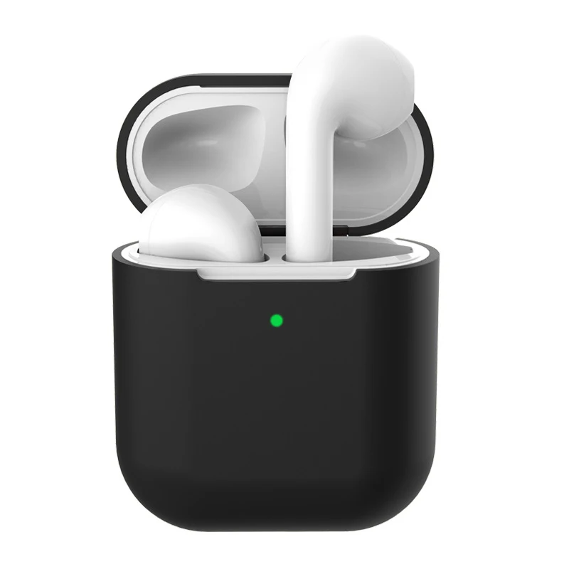 Силиконовый чехол для Apple Airpods2, Мягкий противоударный чехол для Apple AirPods 2, уплотненный чехол для наушников s Air Pods2, защитный чехол