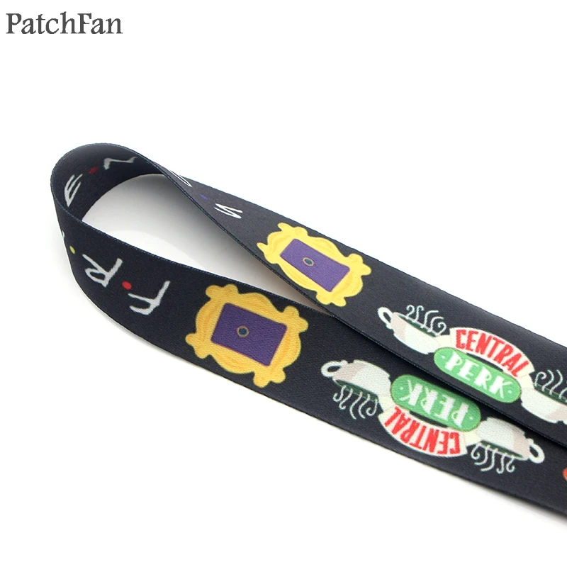 Patchfan друзья ТВ шоу забавные шейные ремешки для ключей очки держатель для карт Бисера Брелок телефоны камеры webbings A1371