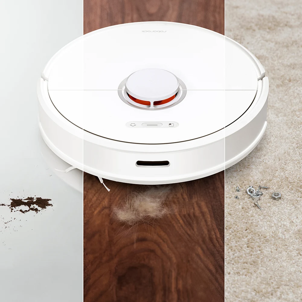 Робот-пылесос Roborock S6 для домашней автоматической уборки и стерилизации пыли |