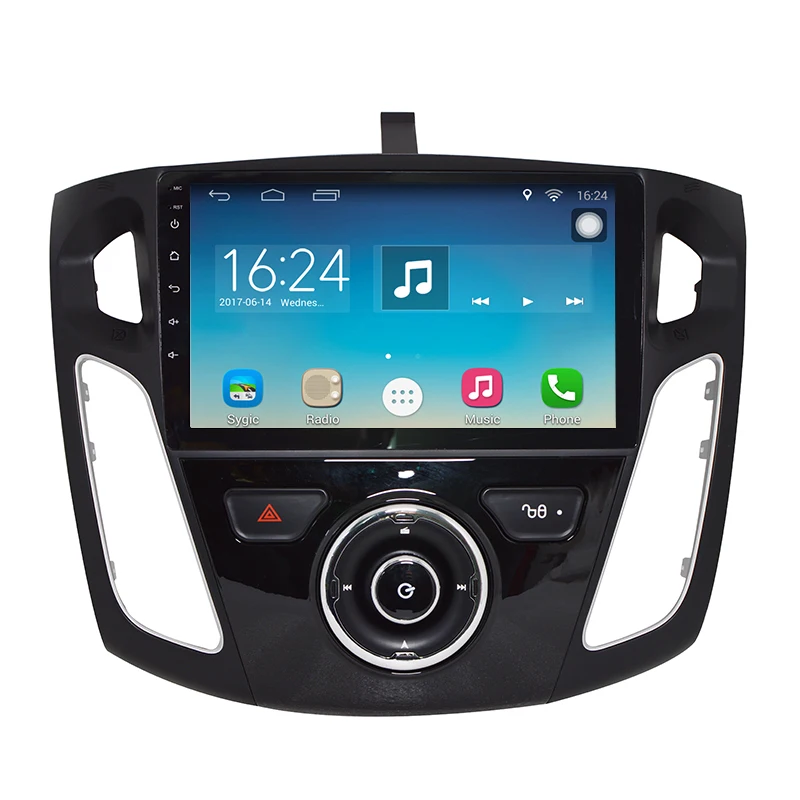 Автомобильная магнитола стерео система на Android 6.1.1 с четырехъядерным процессором