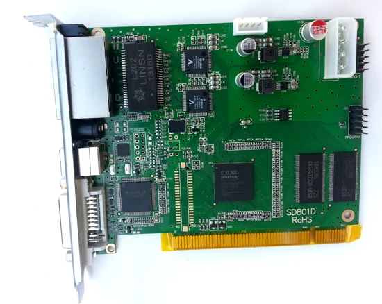 Высококачественная светодиодная полноцветная система управления ts801 ts801d |